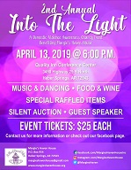 2nd Annual Into the Light Domestic Violence Awareness Event