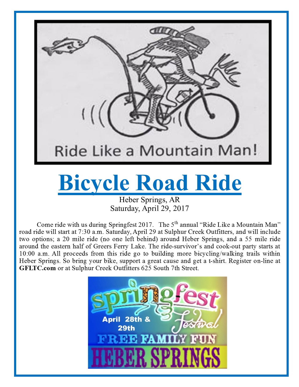 5th Annual "Ride Like a Mountain Man"