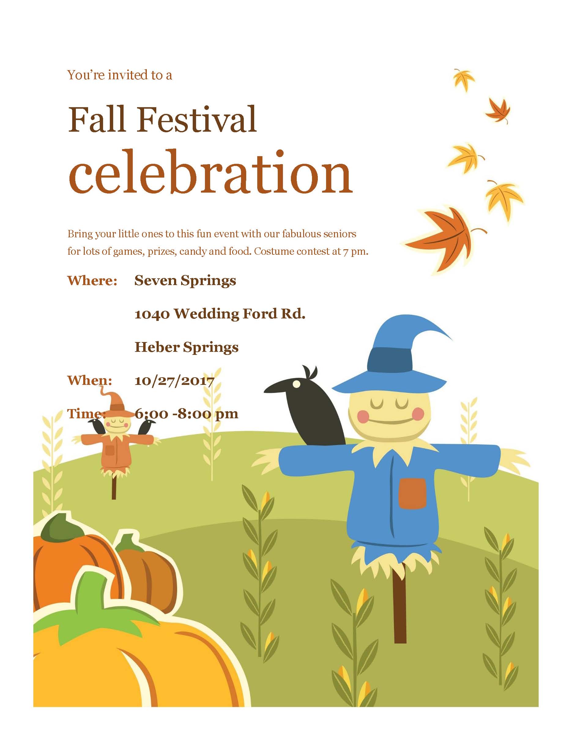 Fall Festival Celebration