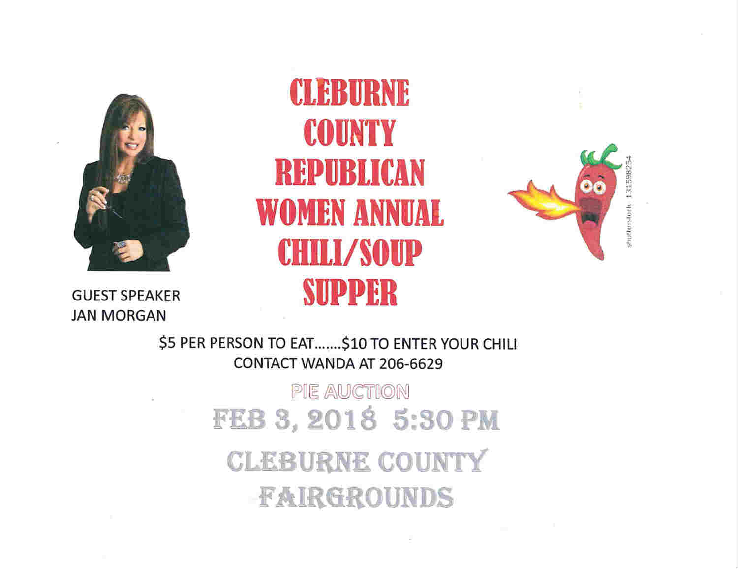 Cleburne County Republican Women Annual Supper
