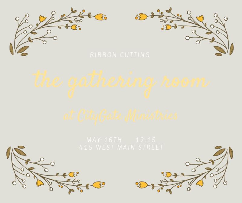 Ribbon Cutting - Gather Room