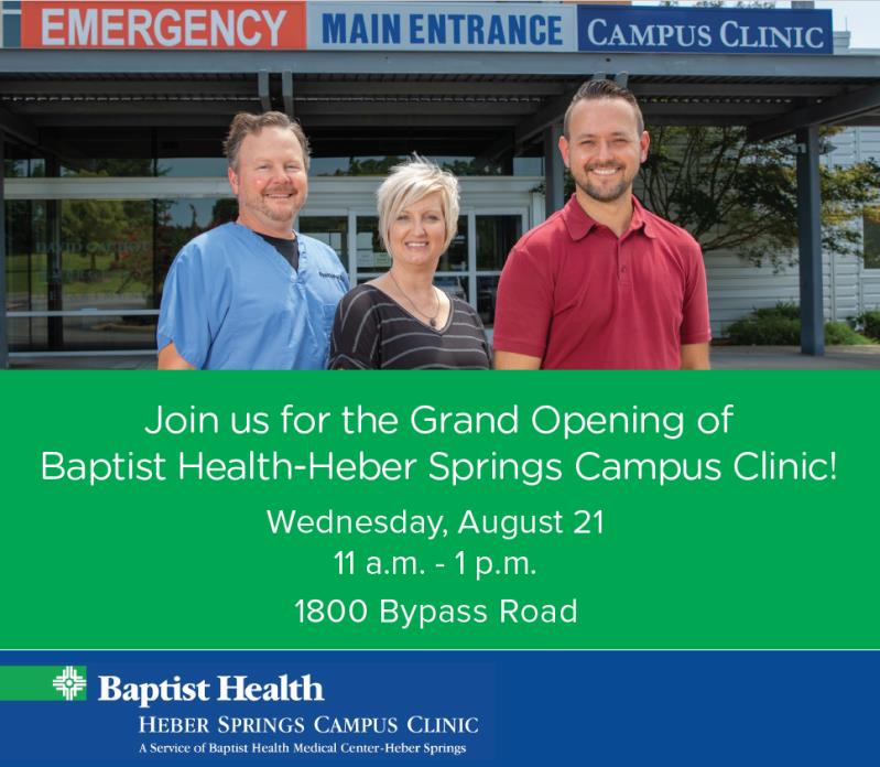 Baptist Health-Heber Springs Campus Clinic Grand Opening